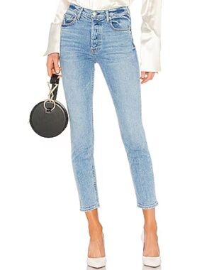 Grlfrnd Karolina High-Rise Crop Jeans 27